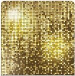 Gold sequin 8x8 photo booth backdrop