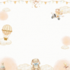 Neutral Baby Shower – Teddy & Balloon