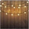 Rustic String Light Wood